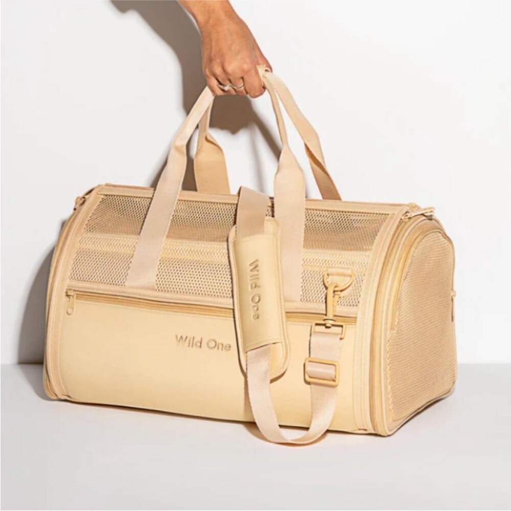 Wild One Tan Pet Carrier